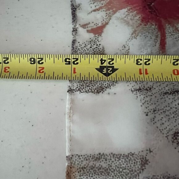 PECK & PECK Butterfly style embellished top blouse brown yellow top - Picture 6 of 8